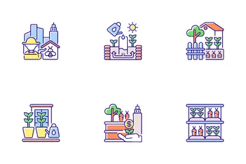 Urban Farming Icon Pack