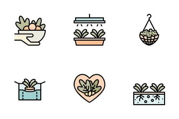 Urban Gardening Icon Pack