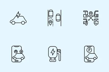 Urban Mobility Icon Pack