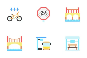 Urban Planning Icon Pack