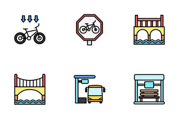 Urban Planning Icon Pack