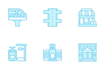 Urban Planning Icon Pack