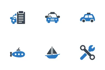 Urban Transport Icon Pack