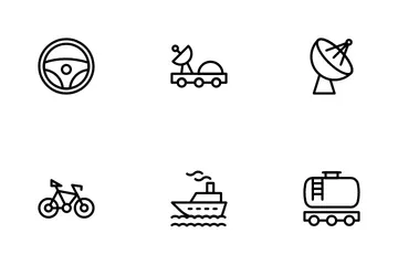 Urban Transport Icon Pack