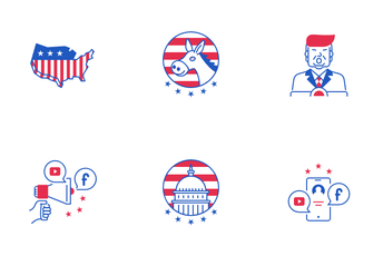 US Election 2020 Icon Pack