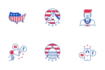 US Election 2020 Icon Pack