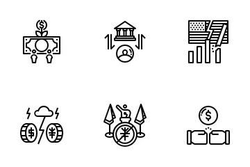 US Federal Reserve (FED) Icon Pack