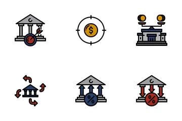 US-Notenbank (FED) Symbolpack