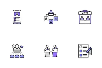 US Presidential Election Part 2 Icon Pack