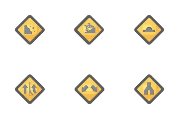US Road Signs Icon Pack