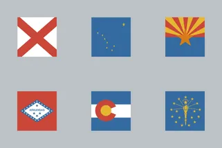US State Flags