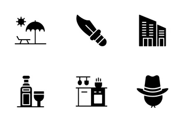 USA Culture And Landmarks Icon Pack
