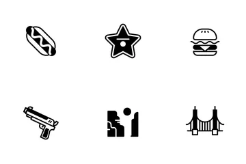 USA Elements Solid - Patriotic And Freedom Icon Pack