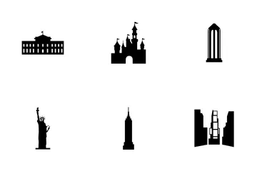 Usa Landmark Icon Pack