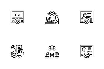 User Generated Content Icon Pack