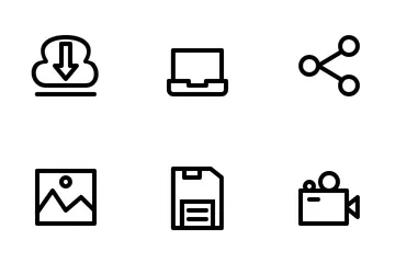 User Interface Multimedia Icon Pack