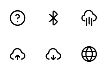 User Interface Technology Icon Pack