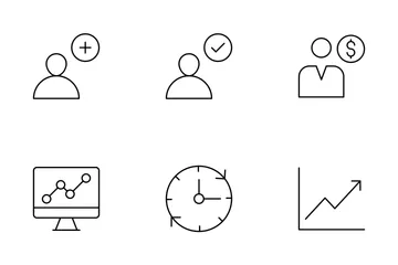 User Interface Thin Line  Icon Pack
