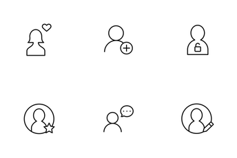 User Thinline Icon Pack