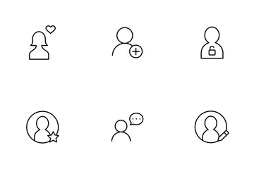 User Thinline Icon Pack