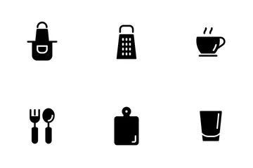 Ustensiles de cuisine Icon Pack