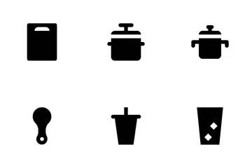 Utilitaires de cuisine Icon Pack