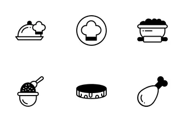 Ustensiles de cuisine Icon Pack