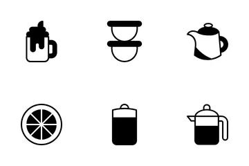 Batería de cocina Paquete de Iconos