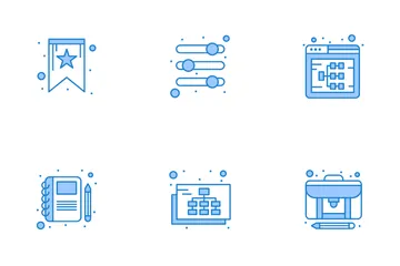 UX et UI Pack d'Icônes