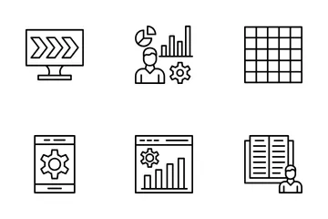 UX et UI Pack d'Icônes