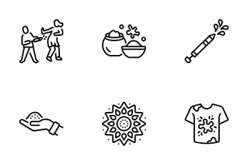 Holi Paquete de Iconos