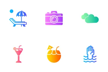 Vacances d'été Icon Pack