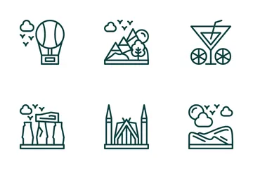 Vacation Planning Icon Pack