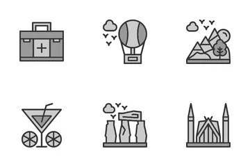 Vacation Planning Icon Pack