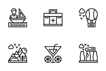 Vacation Planning Icon Pack