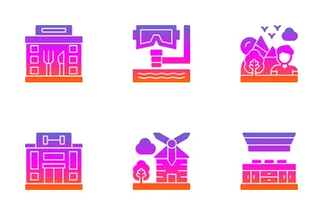 Vacation Planning Icon Pack