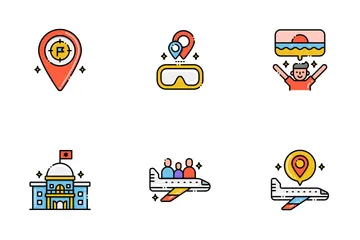 Vacation Planning Icon Pack