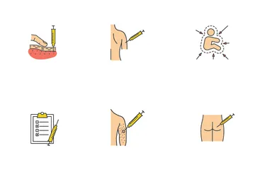 Vaccination And Immunization Icon Pack