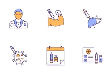 Vaccination Icon Pack