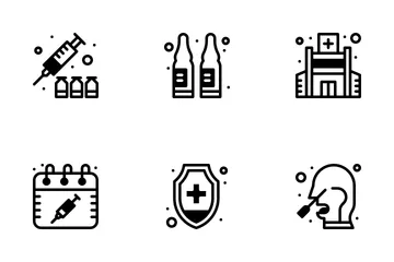 Vaccination Icon Pack