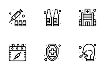 Vaccination Icon Pack