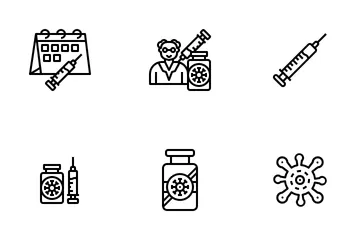 Vaccination Icon Pack