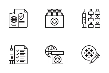 Vaccination Icon Pack