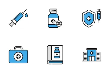 Vaccinazione Icon Pack