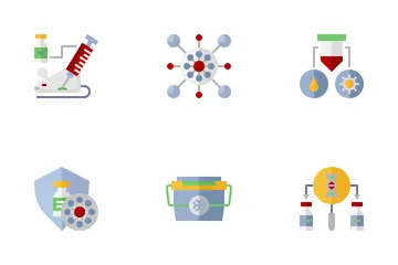 Vaccine Development Icon Pack