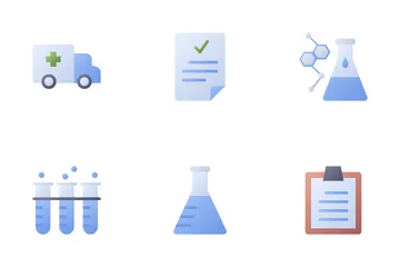 Vaccine Development Icon Pack