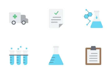 Vaccine Development Icon Pack