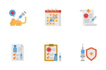 Vaccine Development Icon Pack