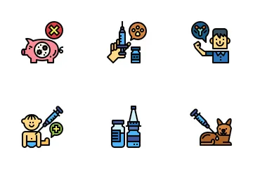 Vaccines Icon Pack