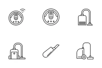 Vacuum Cleaners Icon Pack